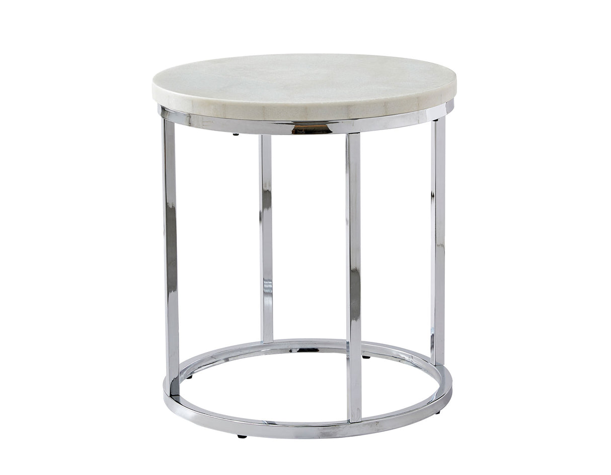 Echo 3-Piece Marble Top Occasional Table Set(Cocktail & 2 End Tables) from Steve Silver - Luna Furniture