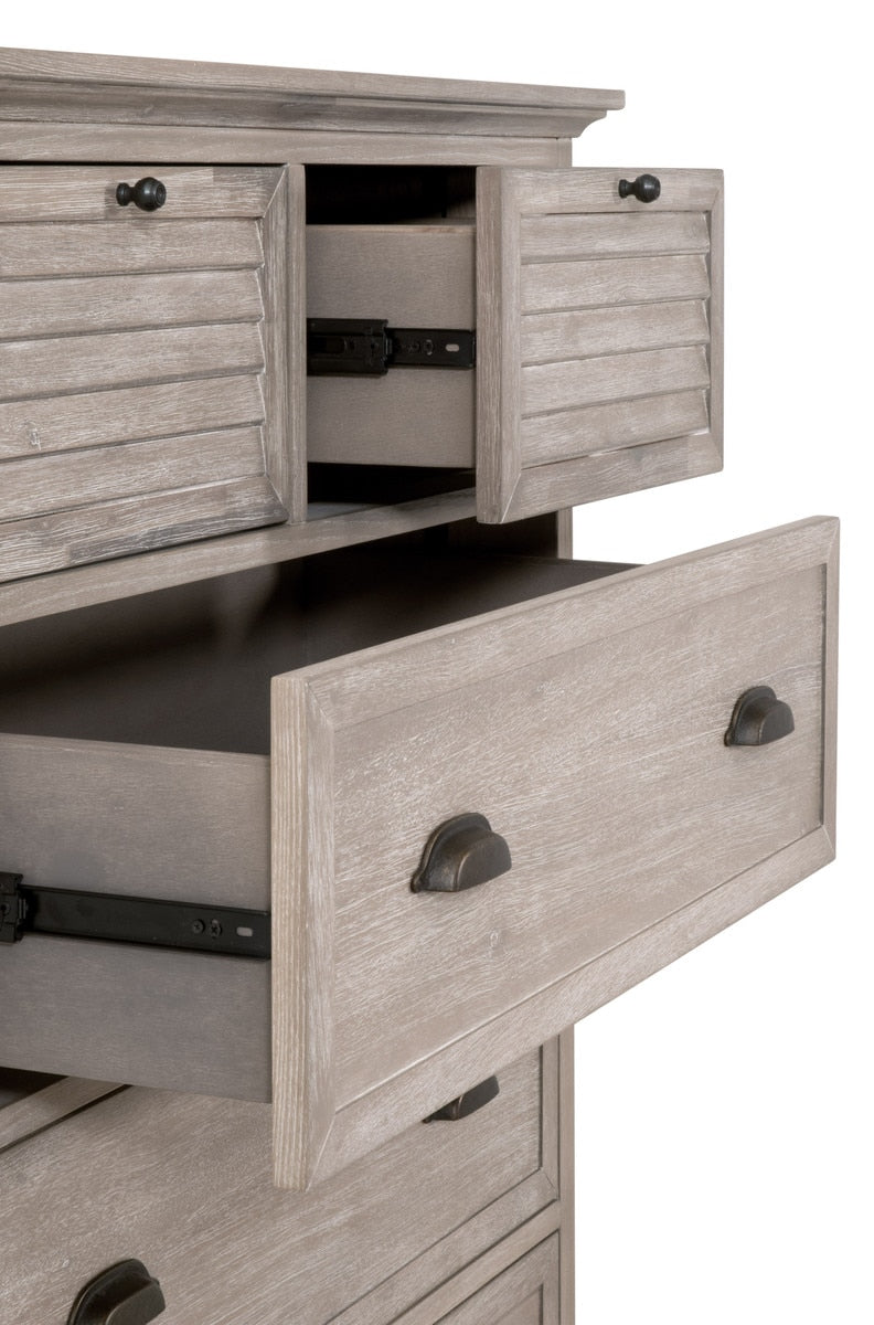 Eden 5-drawer High Chest from Essentials For Living - Luna Furniture