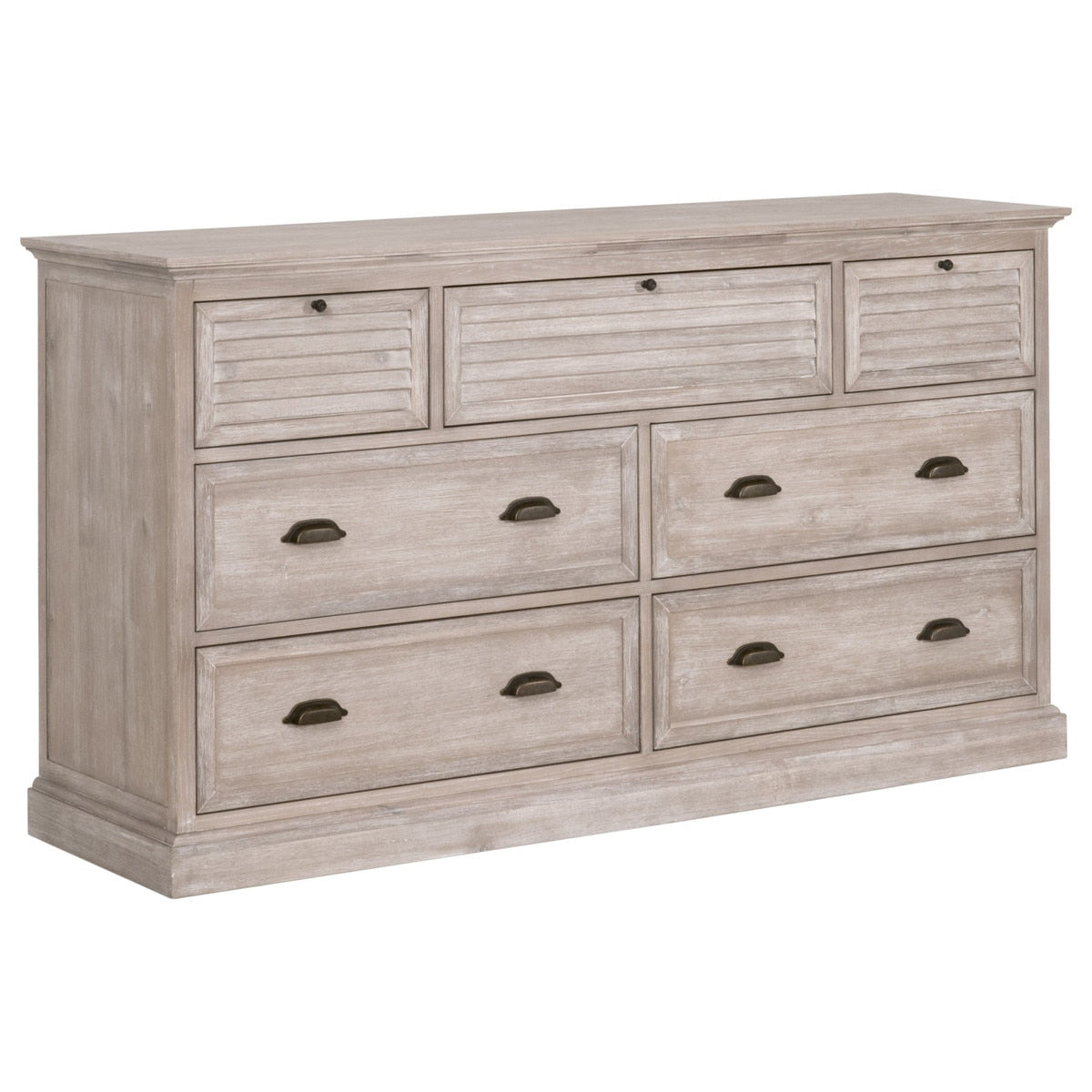 Eden 7-drawer Media Dresser from Essentials For Living - Luna Furniture