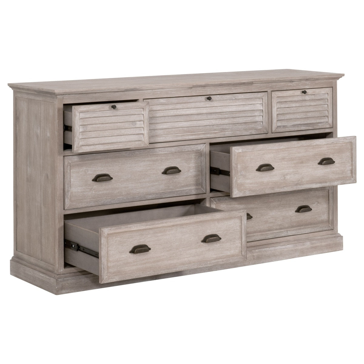 Eden 7-drawer Media Dresser from Essentials For Living - Luna Furniture