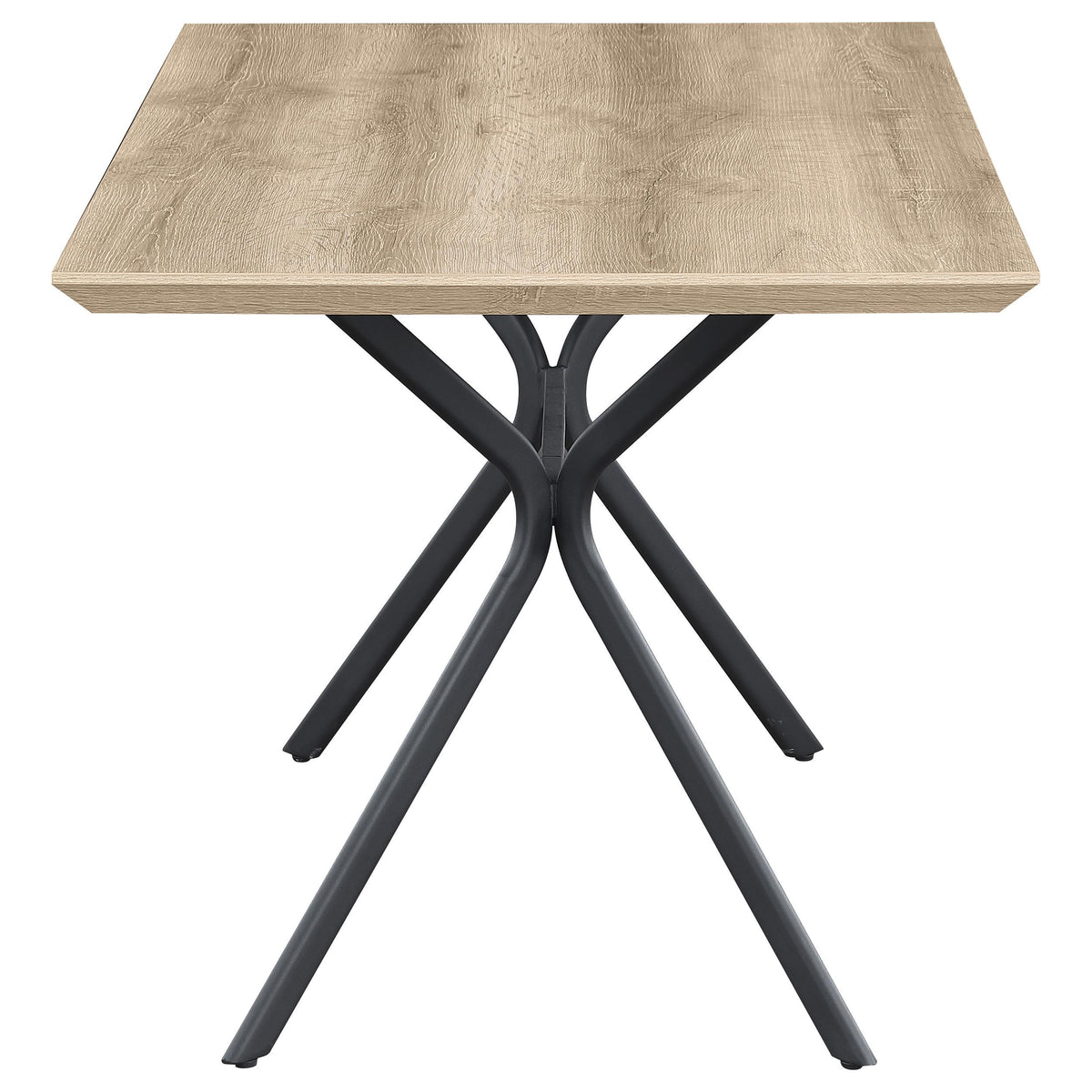 Edgecreek Light Brown Rectangular Wood Dining Table from Coaster - Luna Furniture