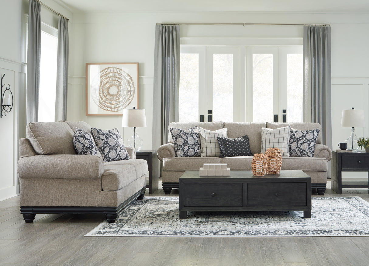 Elbiani Sofa and Loveseat in Alloy from Ashley - Luna Furniture