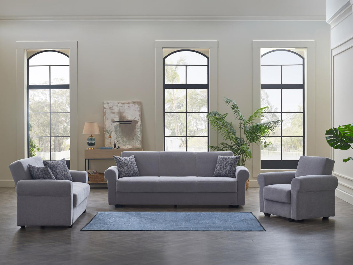 Elita Koopsi Light Gray Living Room Set from Bellona - Luna Furniture