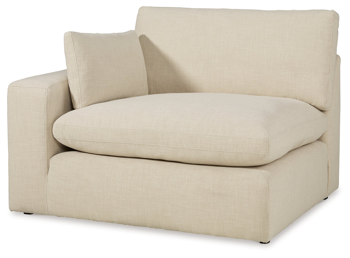 Elyza Linen 2-Piece Sectional with Ottoman from Ashley - Luna Furniture