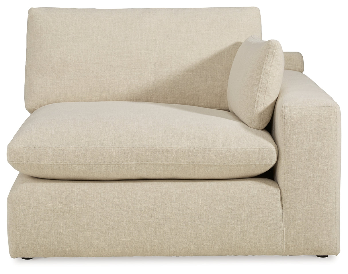 Elyza Linen 2-Piece Sectional with Ottoman from Ashley - Luna Furniture