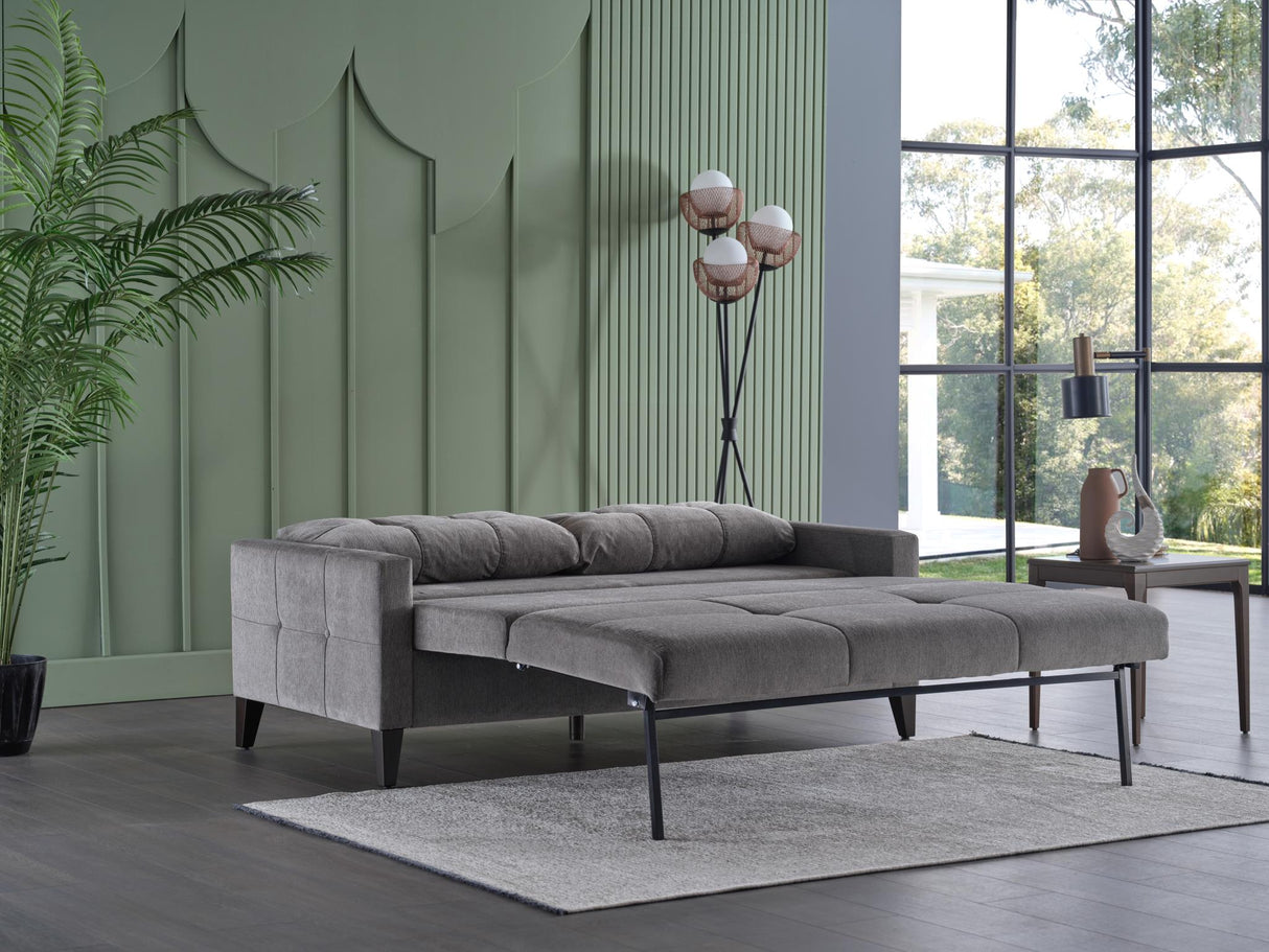 Emmett Theo Gray Twin Sleeper from Bellona - Luna Furniture