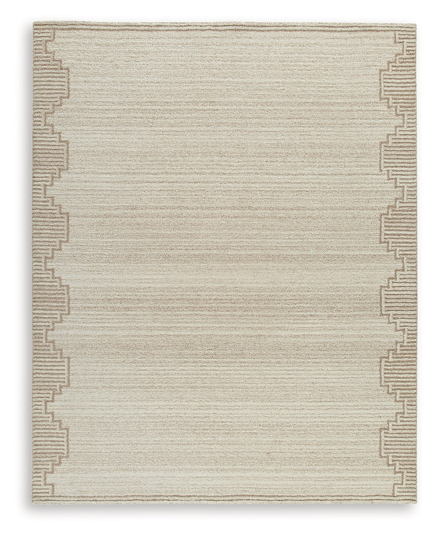 Emorymore Brown/Beige Large Rug from Ashley Furniture - Luna Furniture