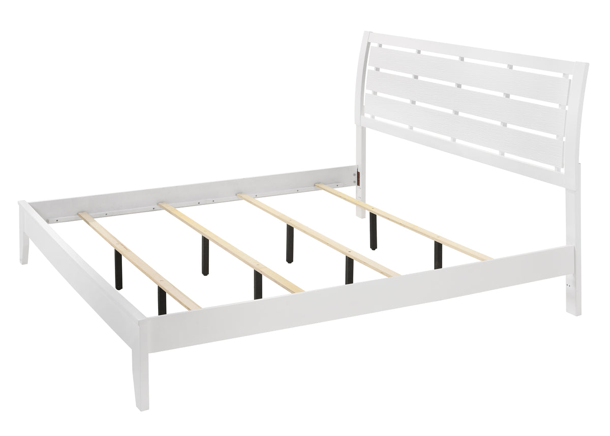 Evan White Panel Bedroom Set from Crown Mark - Luna Furniture