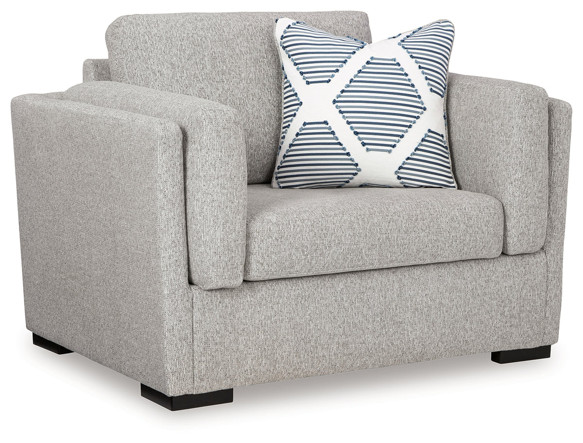 Evansley Pewter Living Room Set from Ashley - Luna Furniture