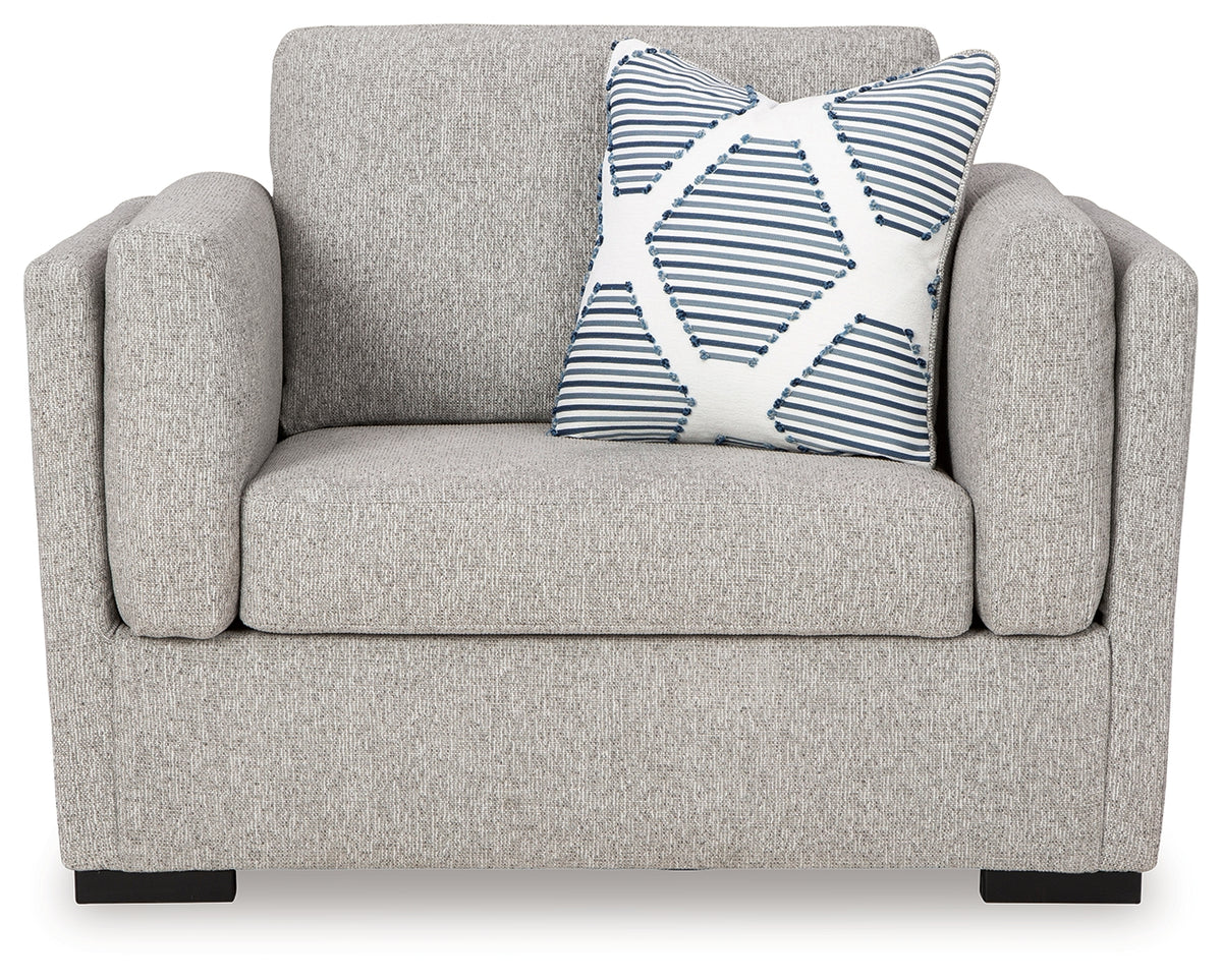 Evansley Pewter Living Room Set from Ashley - Luna Furniture