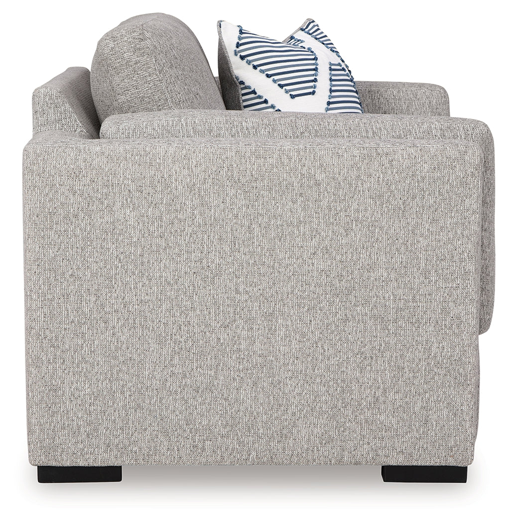 Evansley Pewter Living Room Set from Ashley - Luna Furniture
