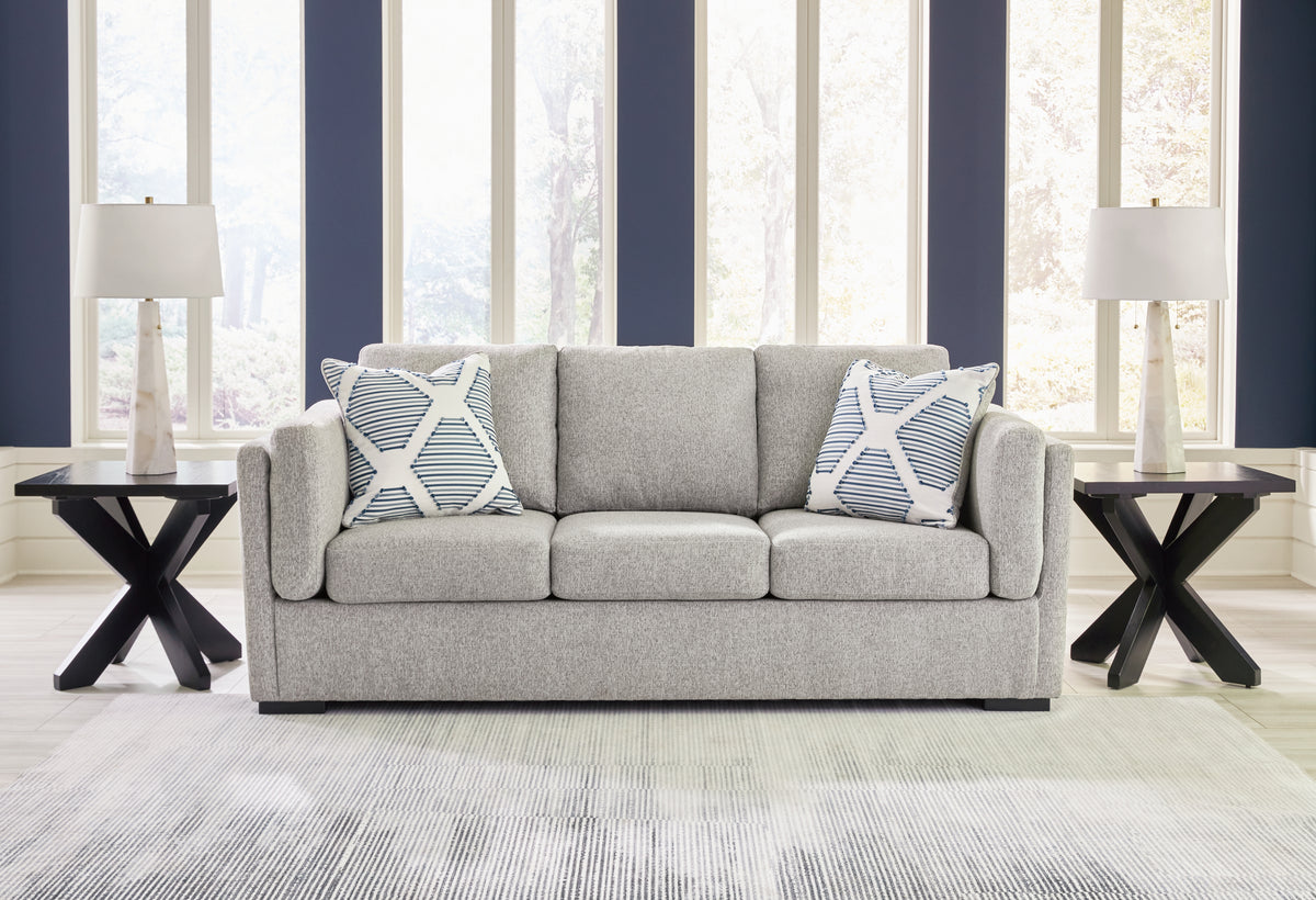 Evansley Pewter Living Room Set from Ashley - Luna Furniture