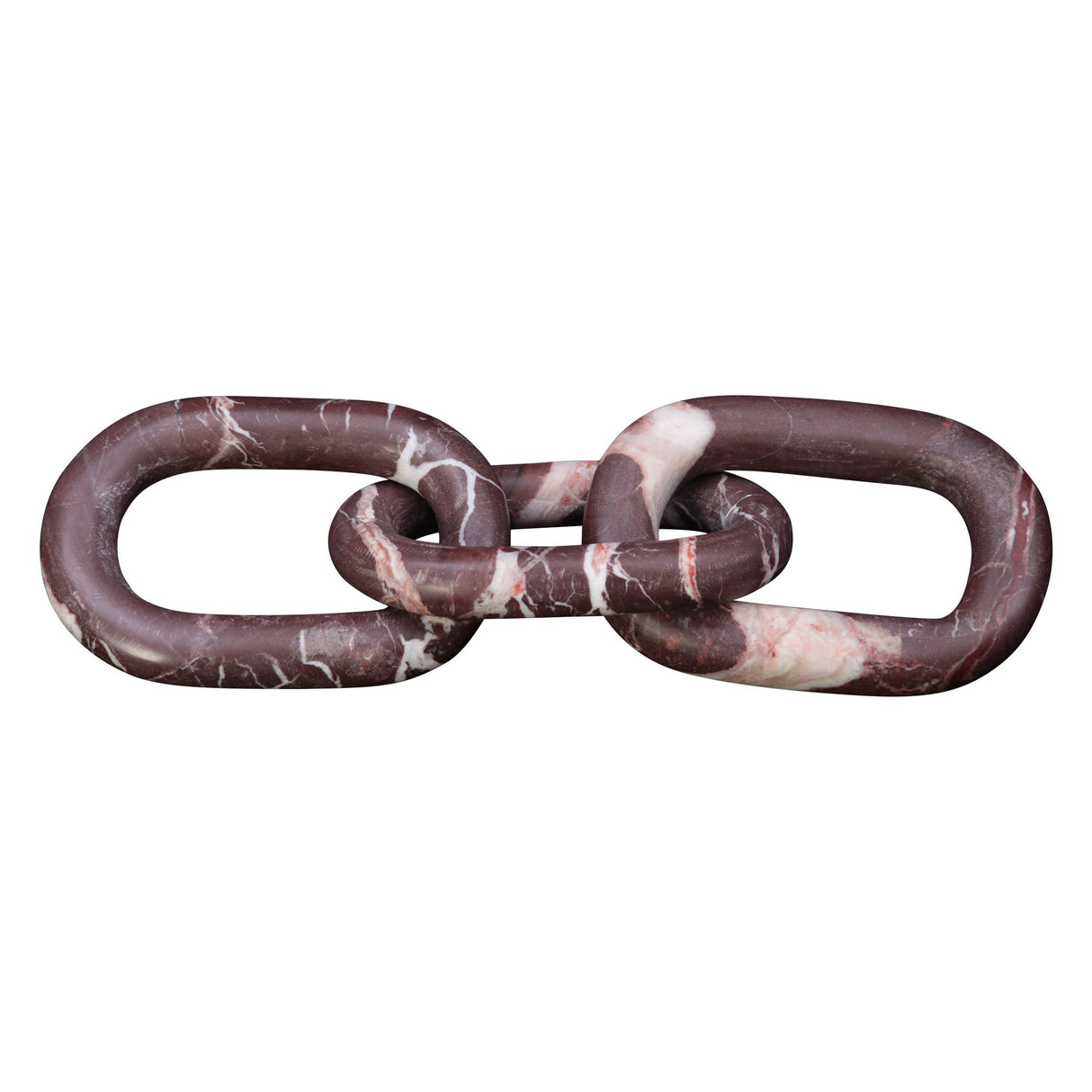 Abstract Marble Decor 3 Link Chain