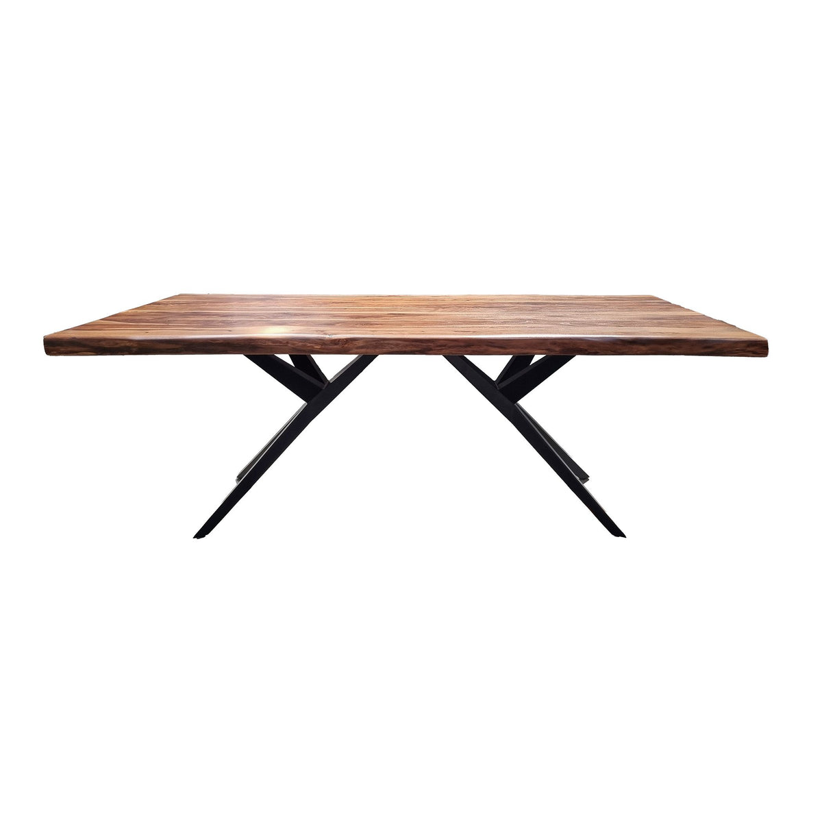 Austin Loft 80" Dining Table in Natural Sheesham from Home Trends & Design - Luna Furniture