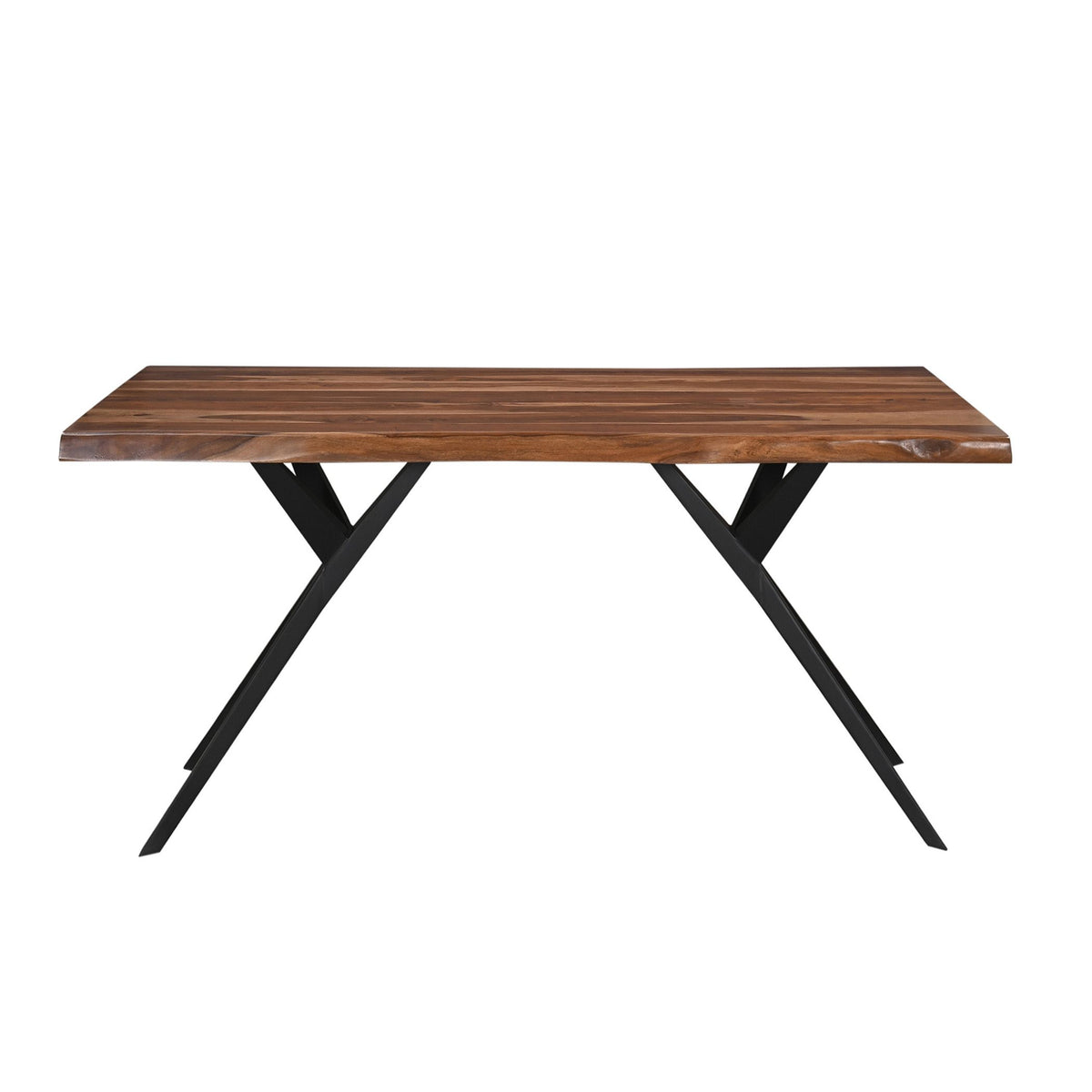 Austin Loft 80" Dining Table in Natural Sheesham from Home Trends & Design - Luna Furniture