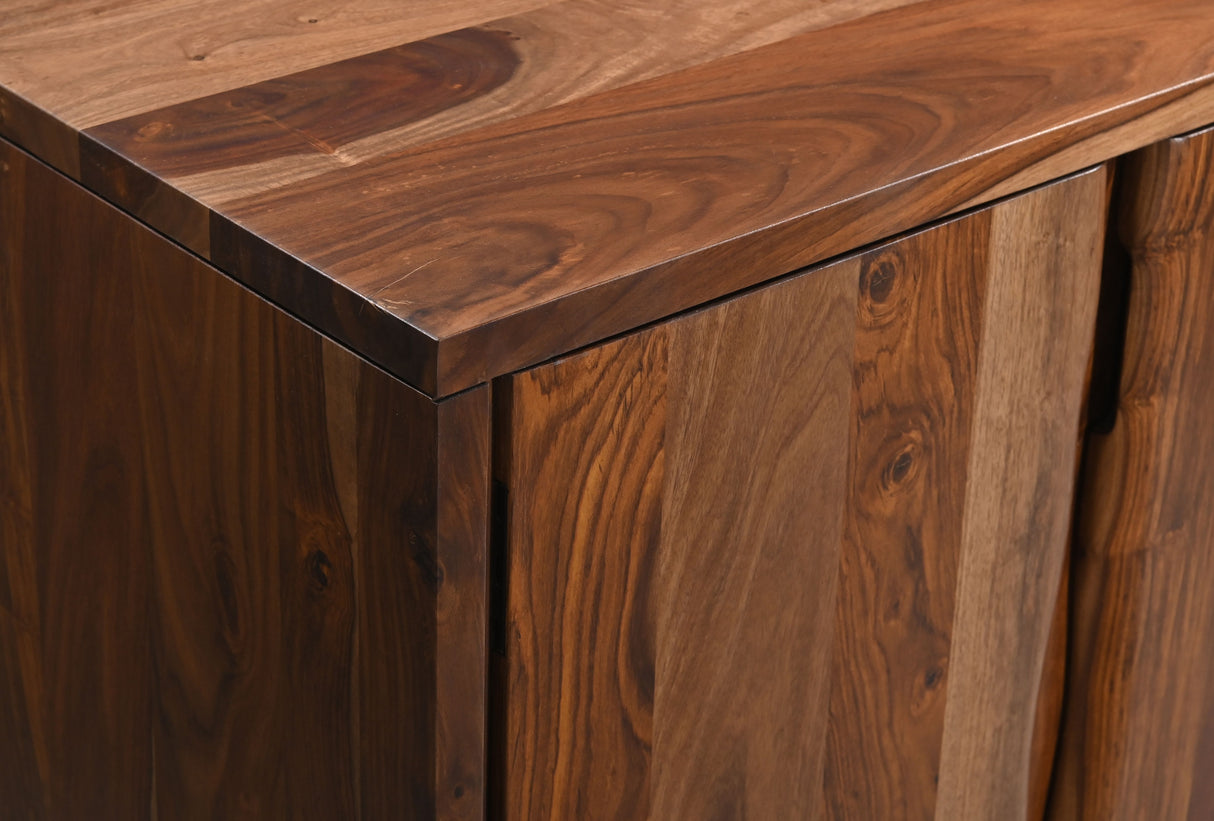Austin Loft 62" Sideboard in Natural Sheesham from Home Trends & Design - Luna Furniture