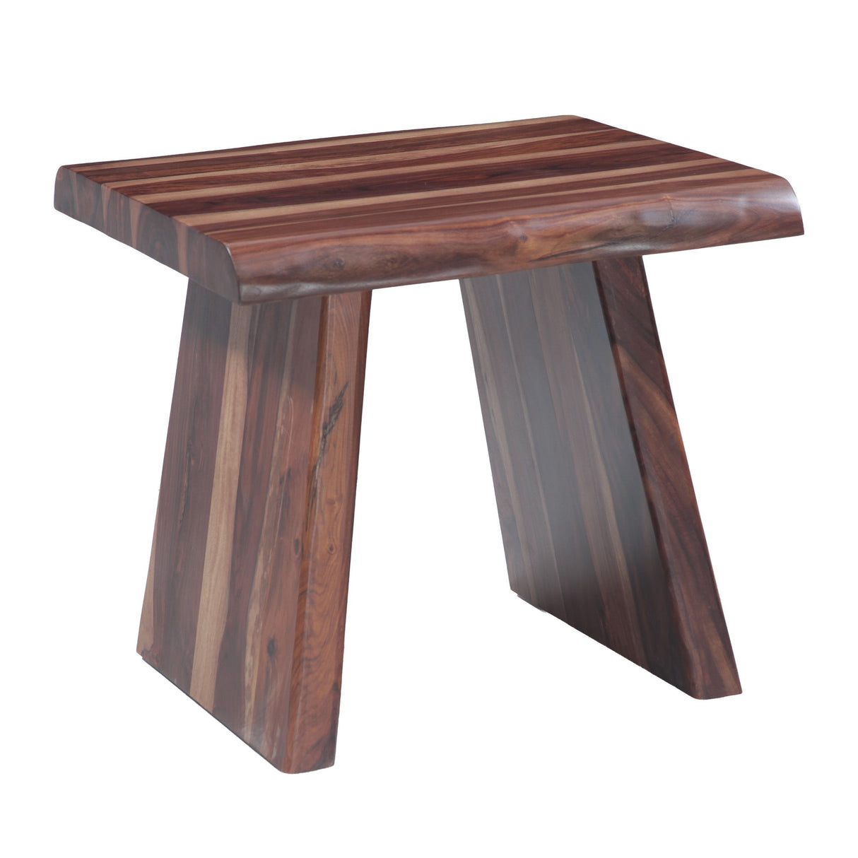 Austin Loft 24" Side Table in Natural Sheesham-Top from Home Trends & Design - Luna Furniture
