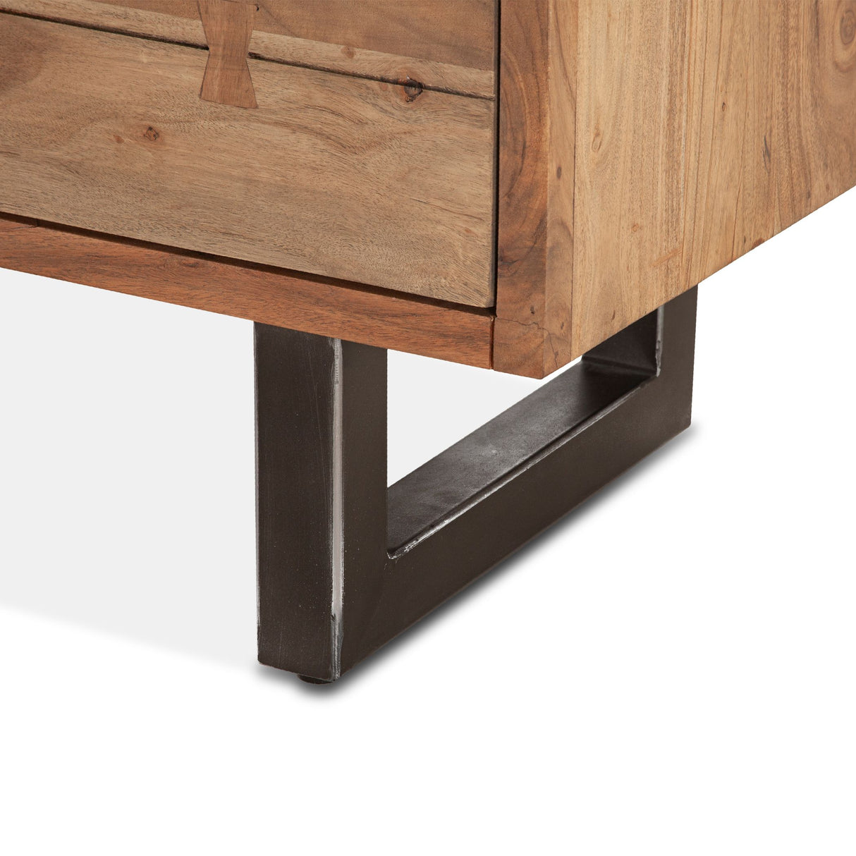 Aspen 58" Six Drawer Dresser in Smoked Acacia from Home Trends & Design - Luna Furniture
