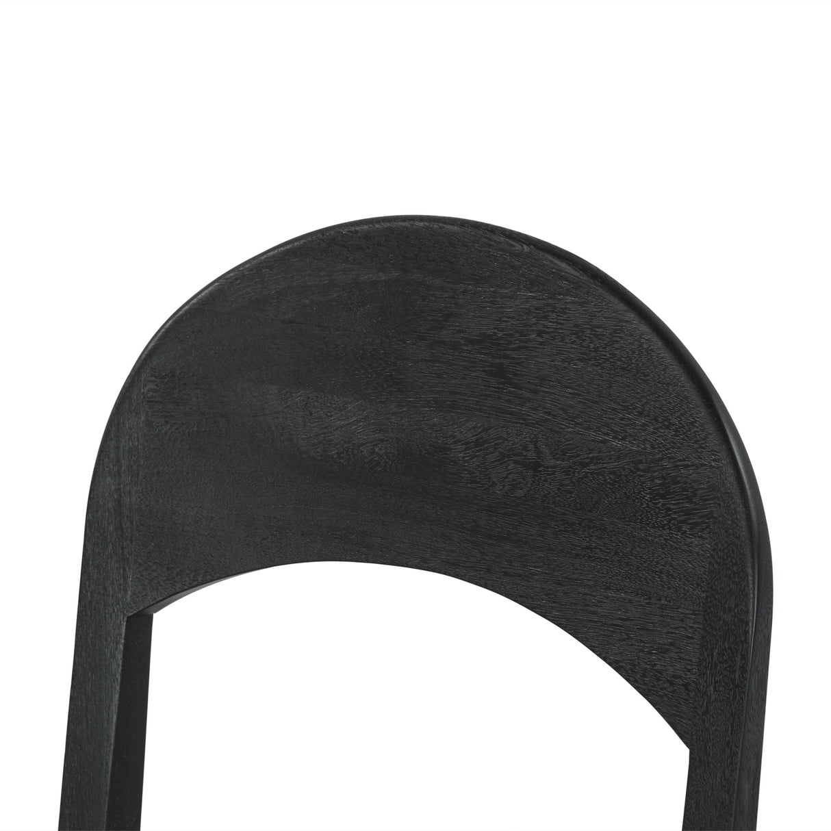 Bilboa 18" Upholstered Dining Chair in Distressed Black, Set of 2 from Home Trends & Design - Luna Furniture