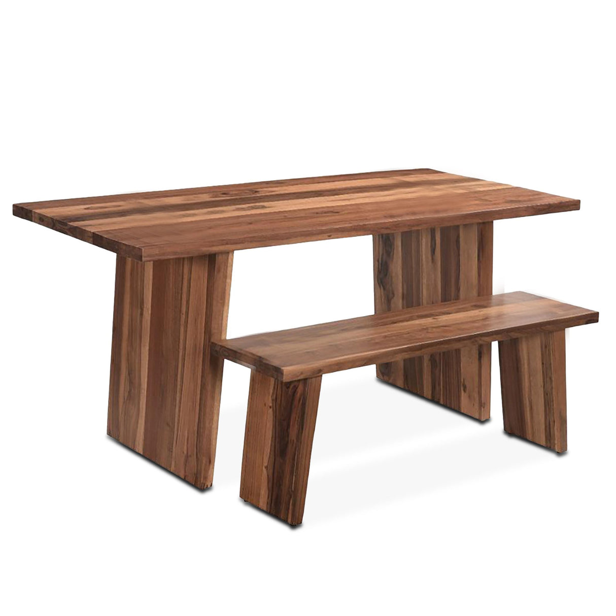 Barcelona 80" Dining Table in Natural Reclaimed Wood from Home Trends & Design - Luna Furniture