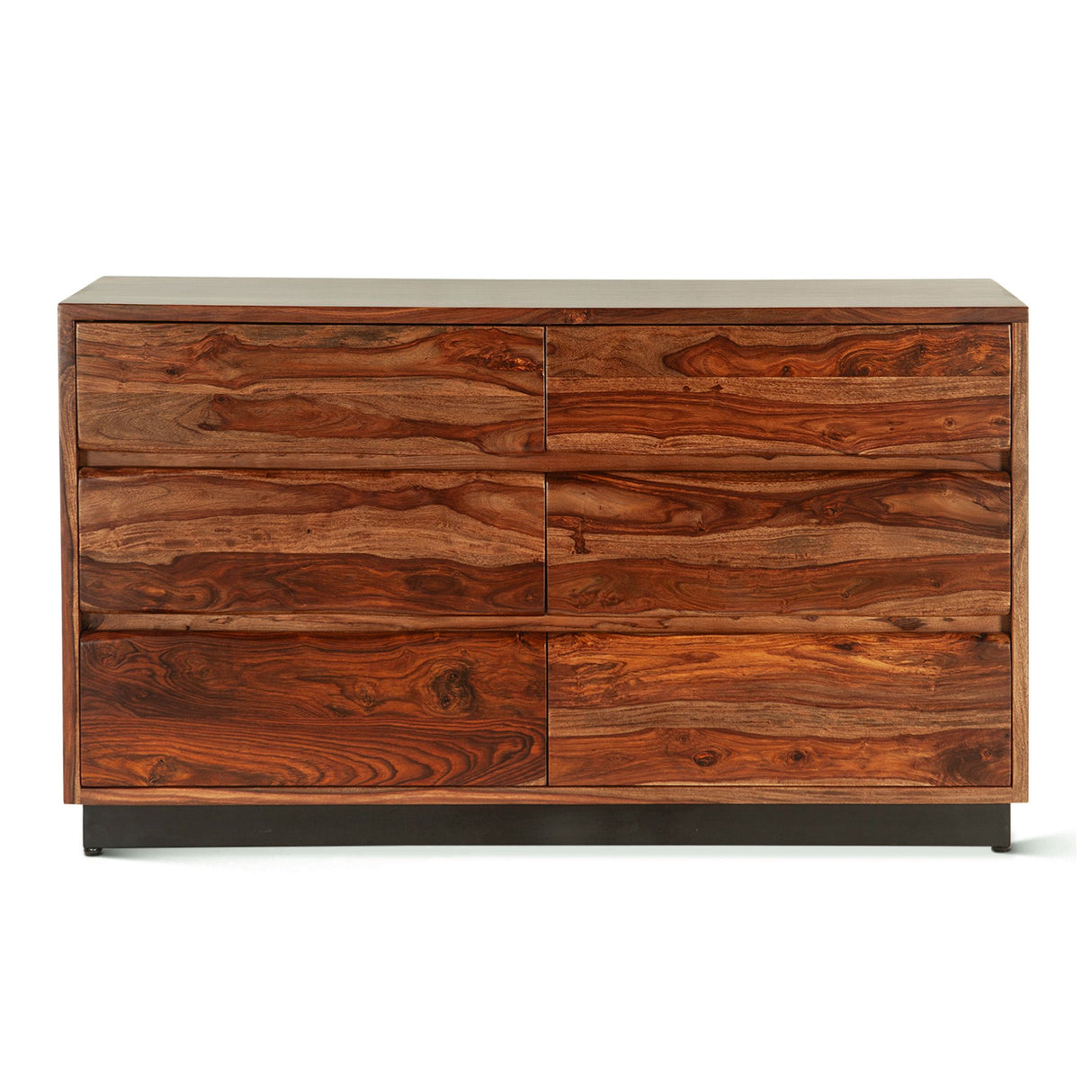 Brisbane 62" Dresser in Natural Sheesham from Home Trends & Design - Luna Furniture