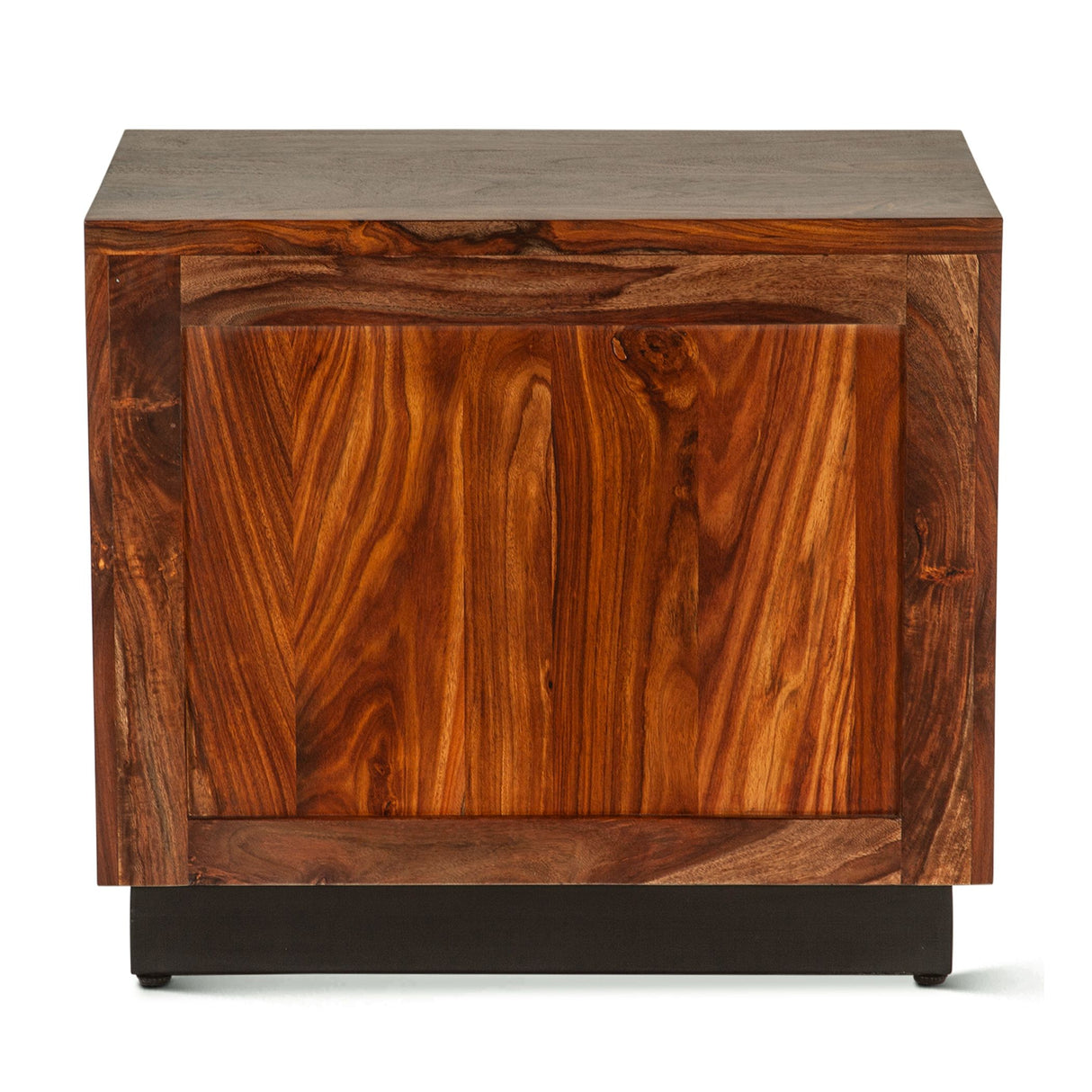 Brisbane 26" Nightstand in Natural Sheesham from Home Trends & Design - Luna Furniture