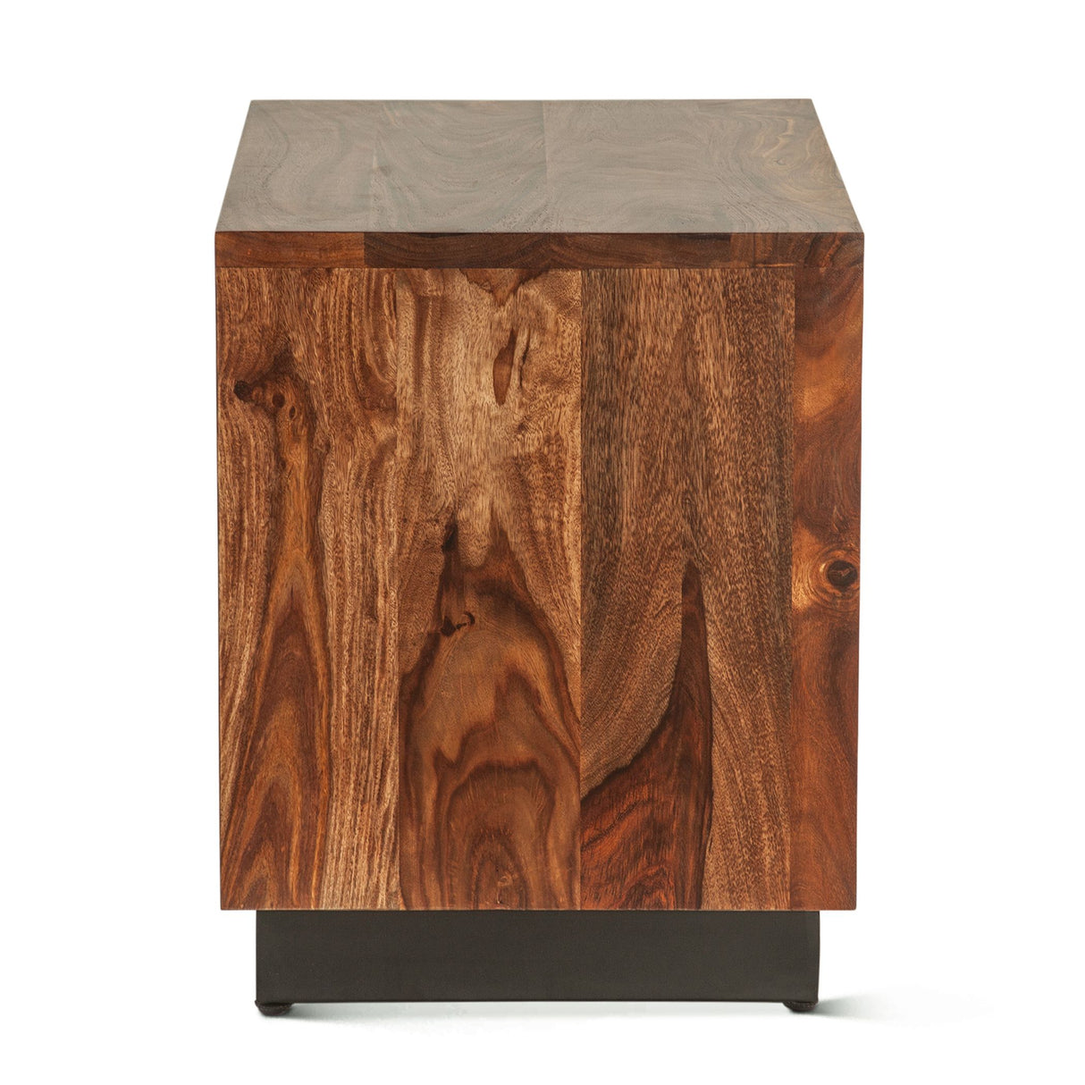 Brisbane 26" Nightstand in Natural Sheesham from Home Trends & Design - Luna Furniture