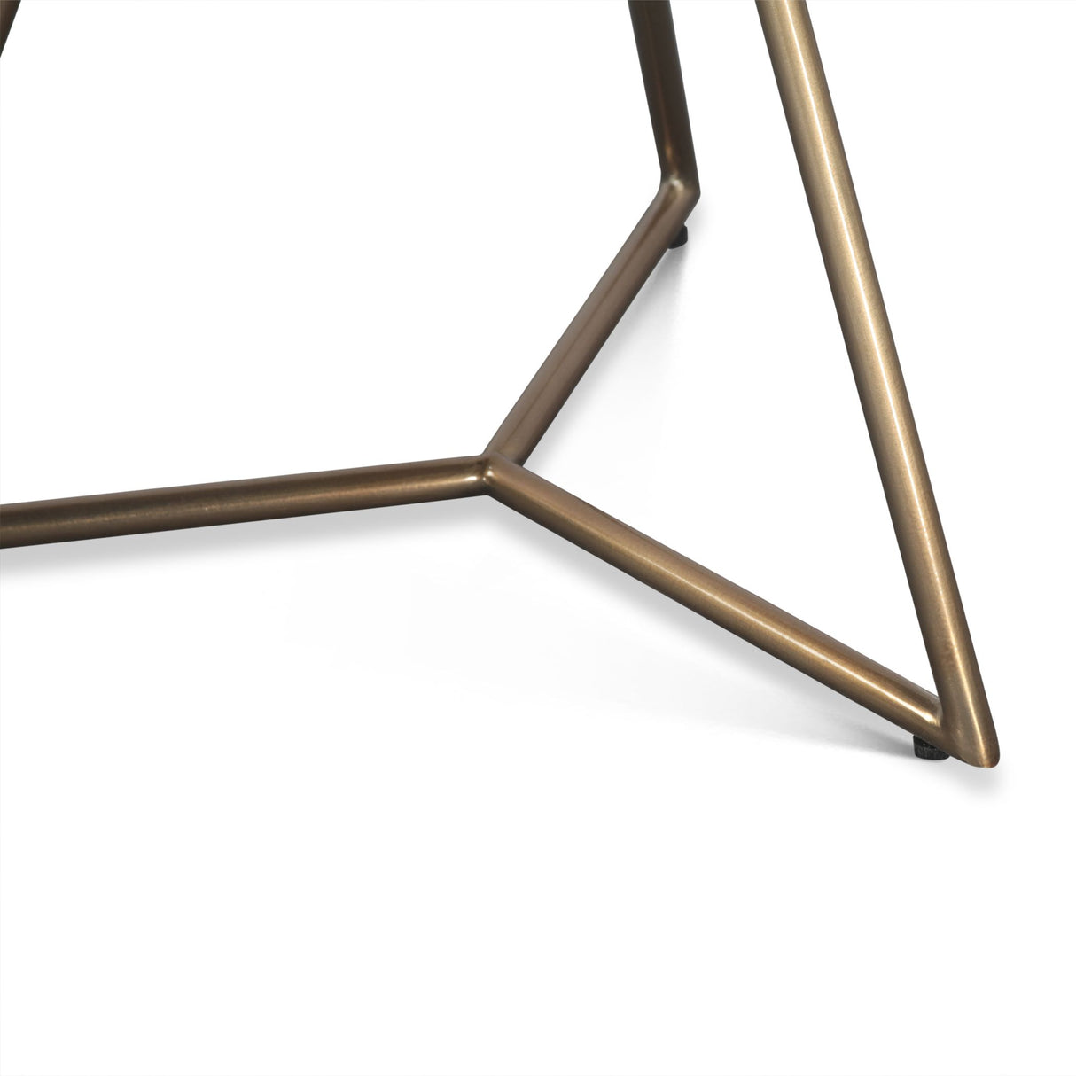 Bijou 19" Side Table in Walnut from Home Trends & Design - Luna Furniture