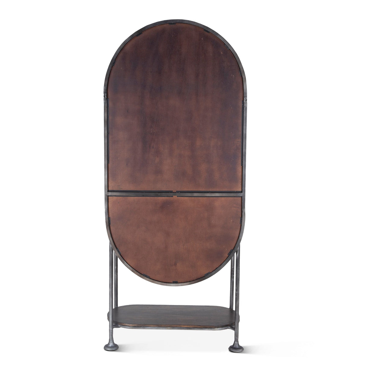 Bowery 34" Tall Oval Bar Cabinet from Home Trends & Design - Luna Furniture