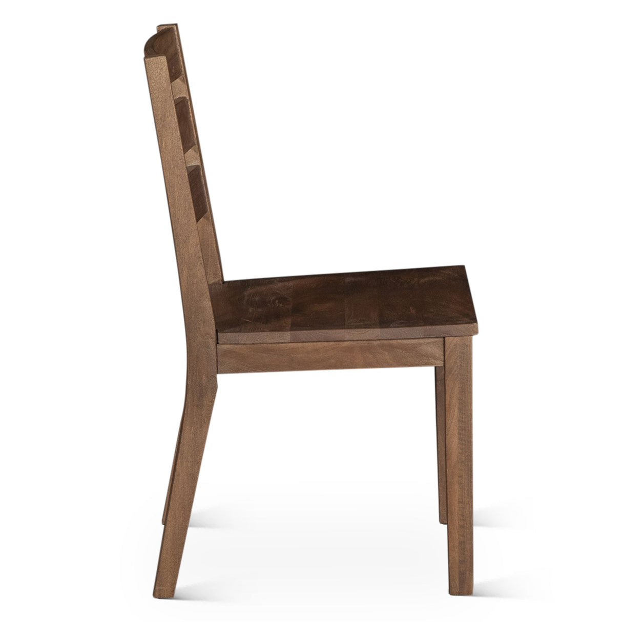 Casablanca 18" Ladder Back Dining Chair in Toffee Nut, Set of 2 from Home Trends & Design - Luna Furniture