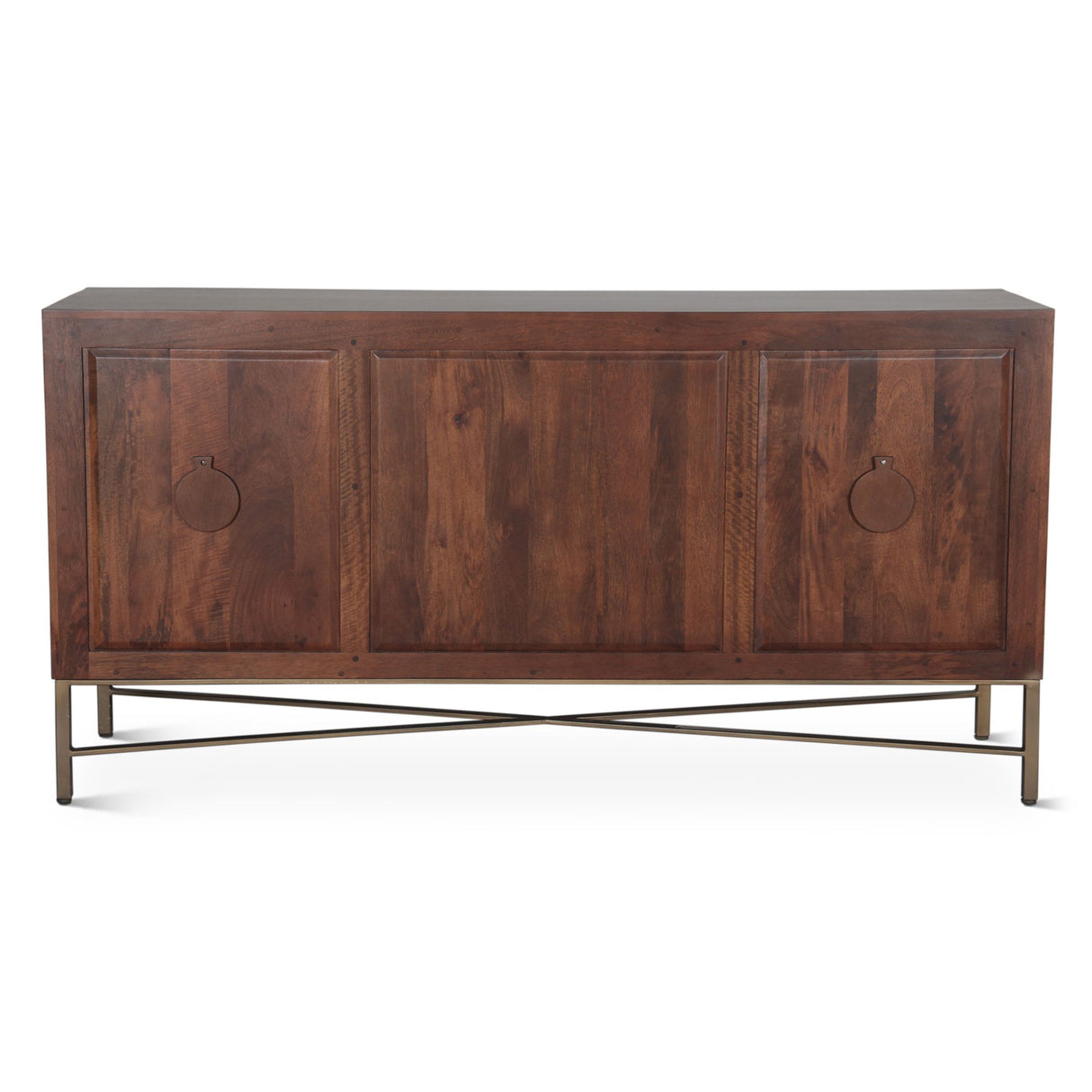 Cosmopolitan 68" Sideboard in Honey Brown from Home Trends & Design - Luna Furniture