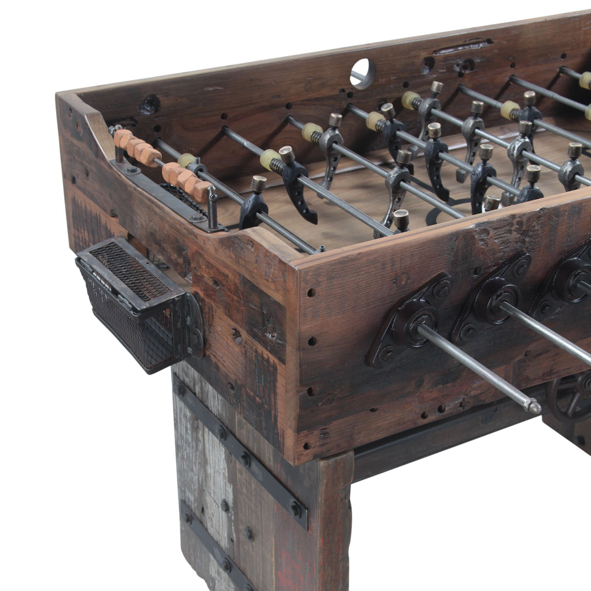 Eiffel 47" Reclaimed Foosball Board Table with Player Set from Home Trends & Design - Luna Furniture