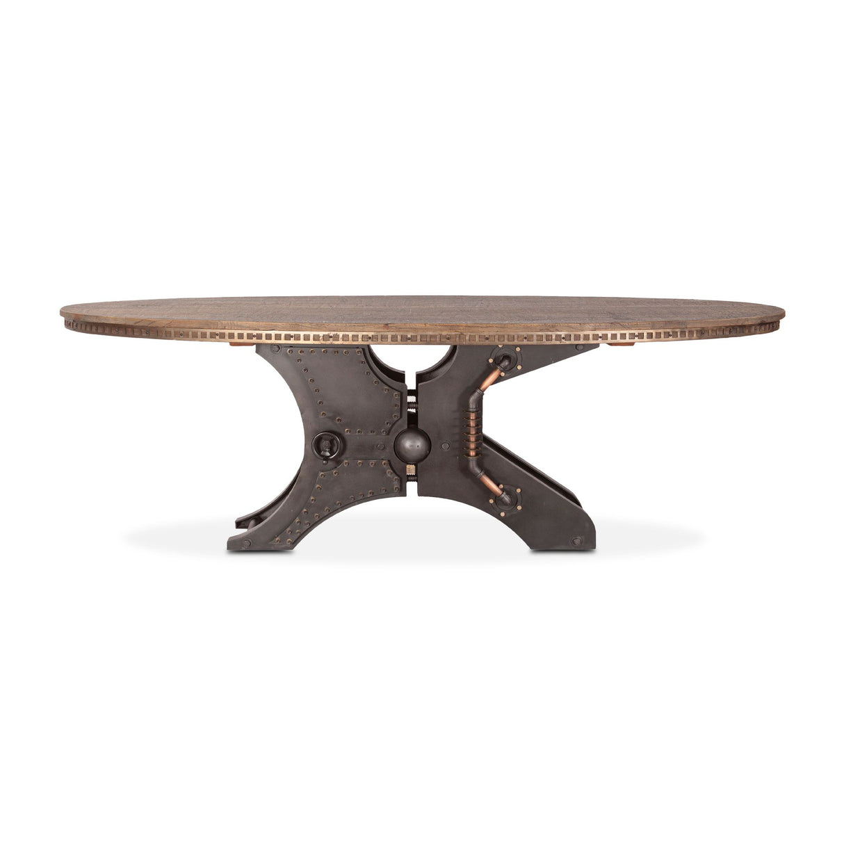 Eiffel 94" Oval Dining Table from Home Trends & Design - Luna Furniture