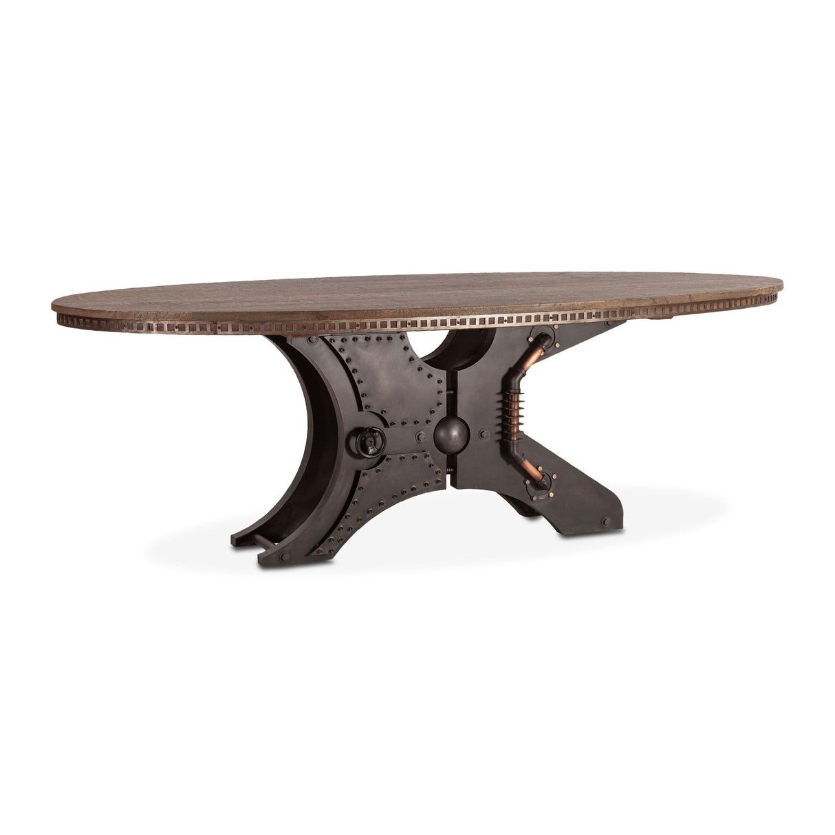 Eiffel 94" Oval Dining Table from Home Trends & Design - Luna Furniture