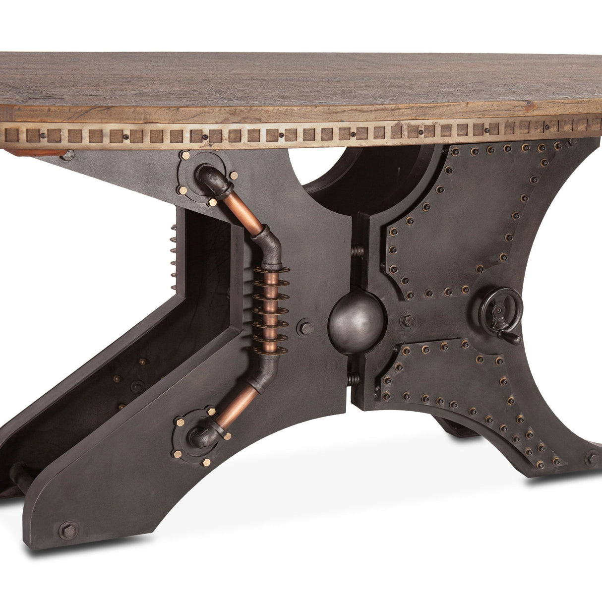 Eiffel 94" Oval Dining Table from Home Trends & Design - Luna Furniture