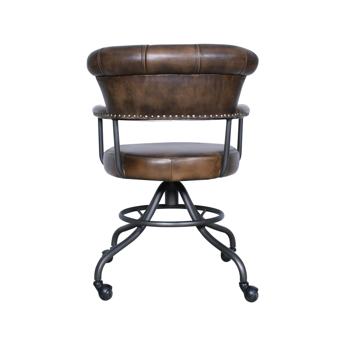 Essex Chesterfield 24" Office Chair in Antique Whiskey from Home Trends & Design - Luna Furniture
