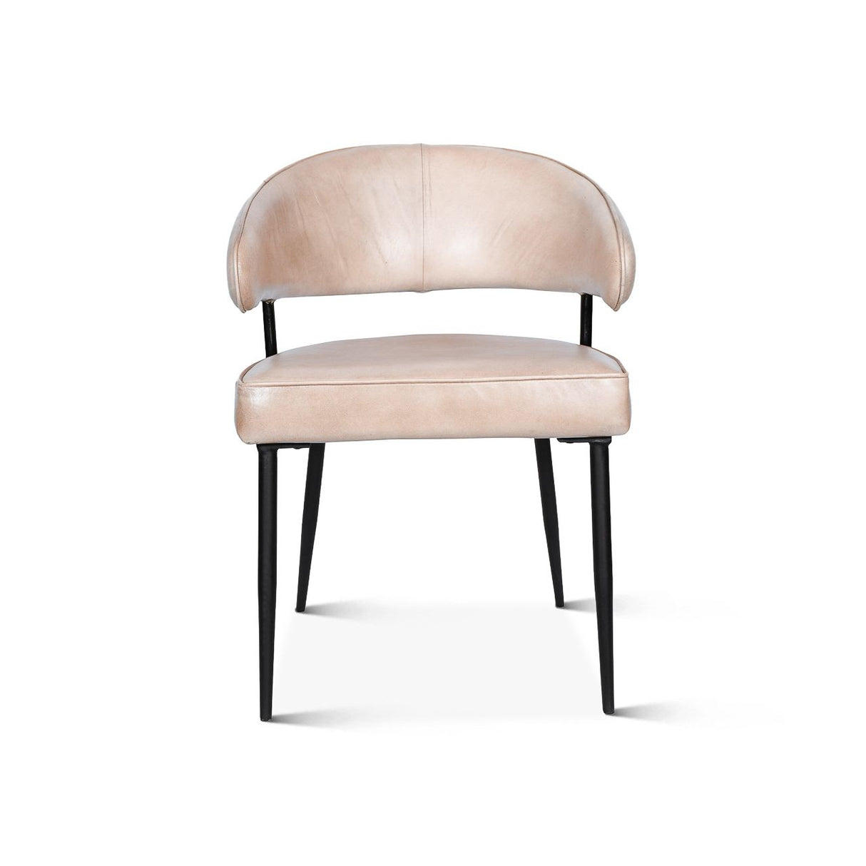 Essex Dover 23" Armchair in Antique Ivory Leather from Home Trends & Design - Luna Furniture