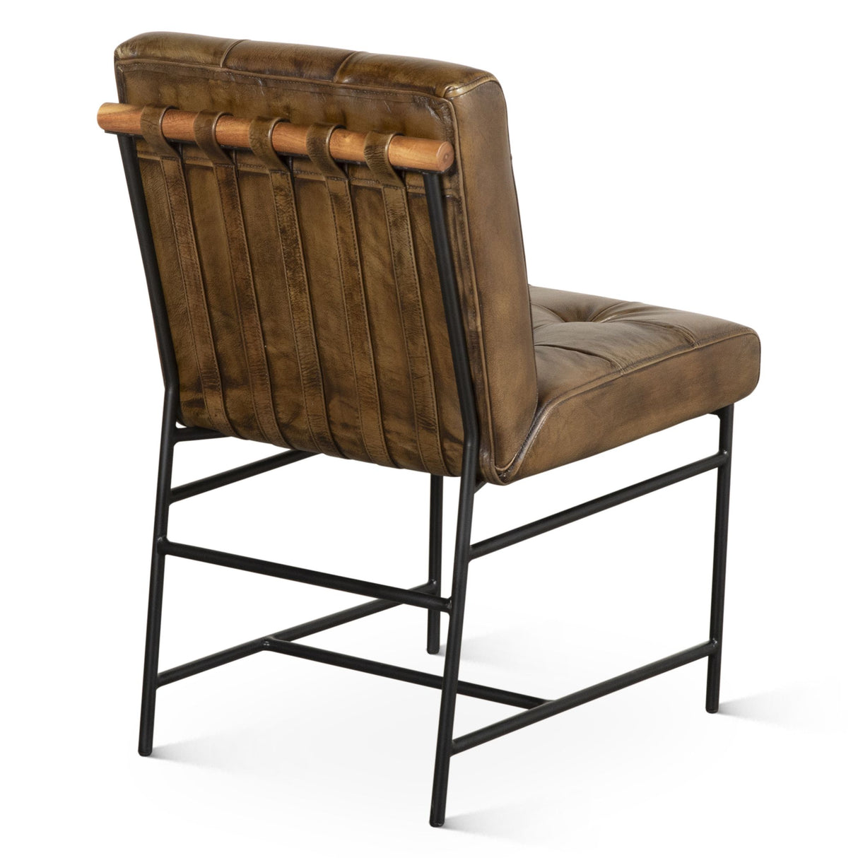 Essex Stockton 19" Dining Chair in Antique Whiskey, Set of 2 from Home Trends & Design - Luna Furniture
