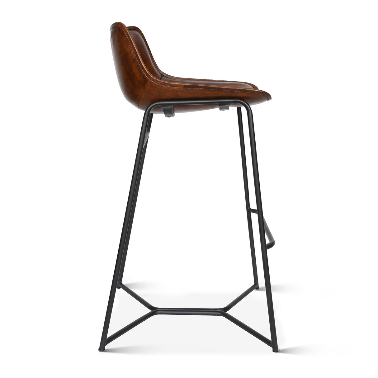 Essex Stanley 20" Counter Chair in Hand Washed Chestnut from Home Trends & Design - Luna Furniture
