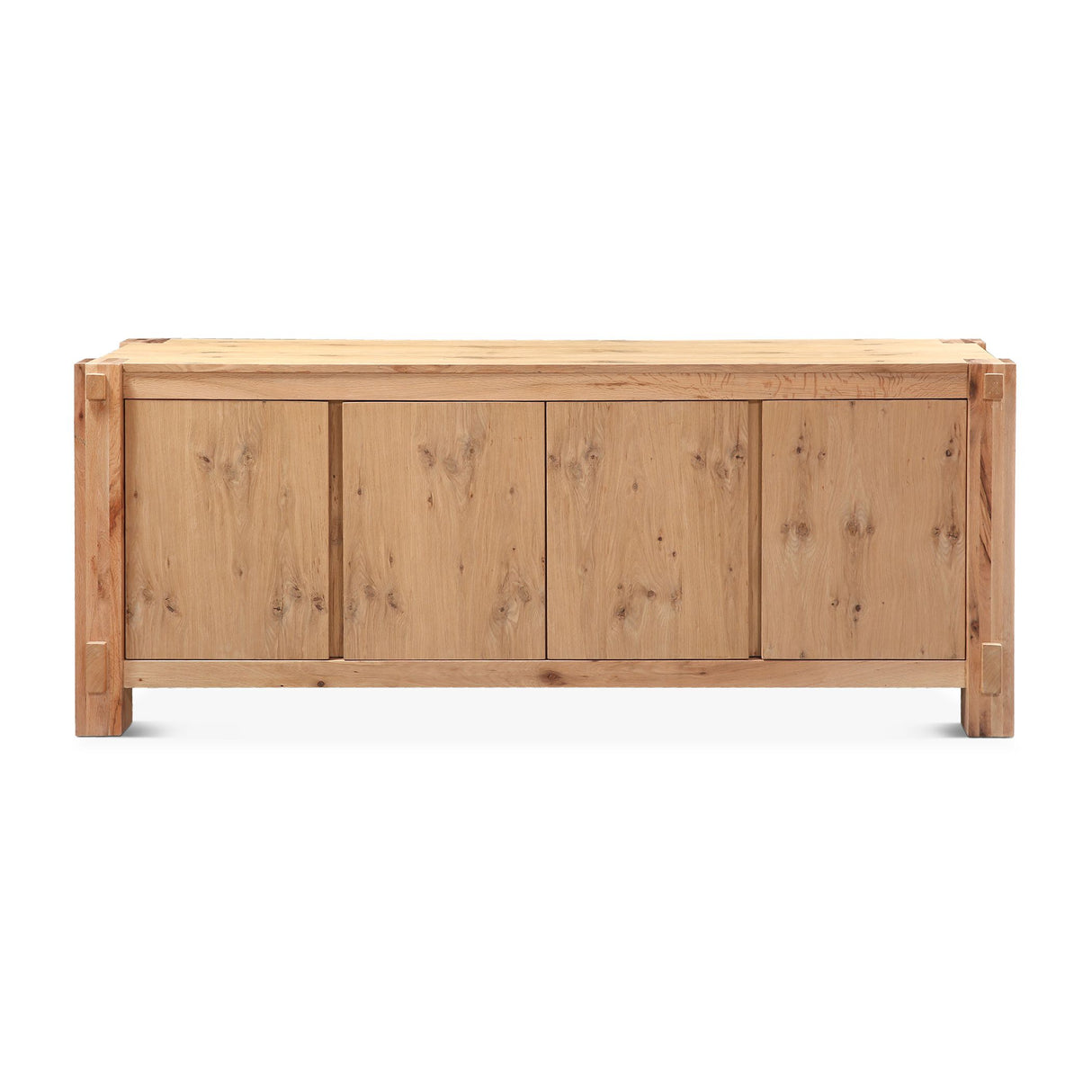 Flagstaff 80" Buffet in Natural Distressed Oak from Home Trends & Design - Luna Furniture