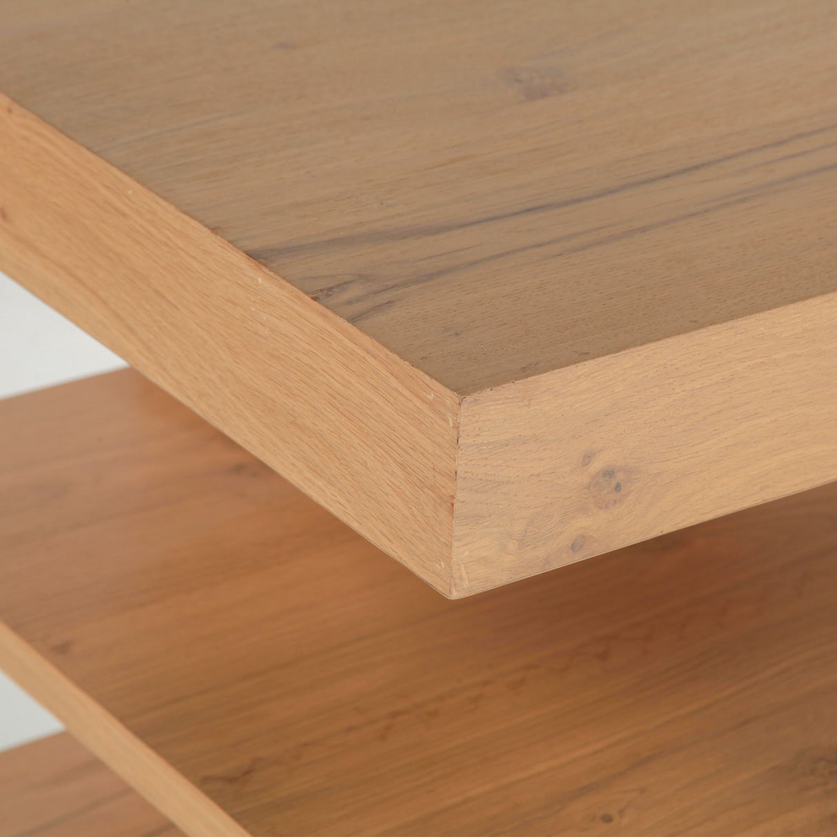 Flagstaff 24" Side Table in Natural Distressed Oak from Home Trends & Design - Luna Furniture