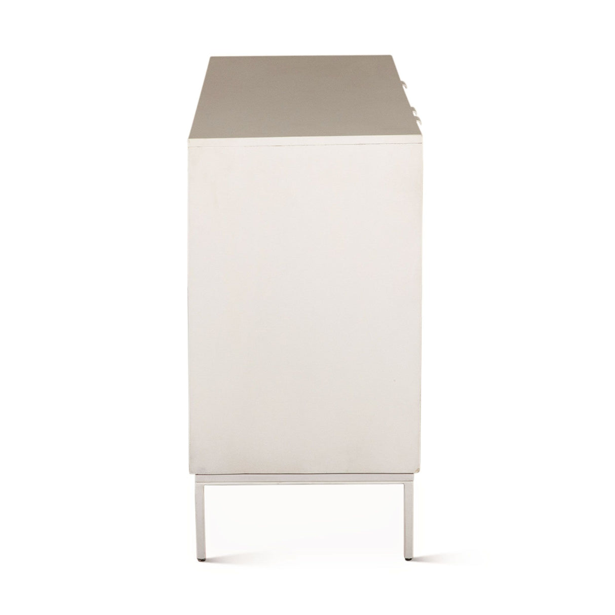 Fern 57" Sideboard with Three Doors in Coastal White from Home Trends & Design - Luna Furniture