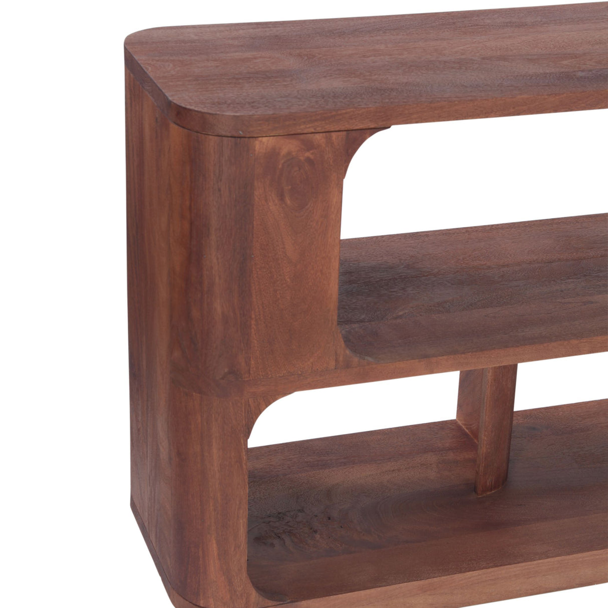 Henderson 67" Console Table in Pecan Brown from Home Trends & Design - Luna Furniture