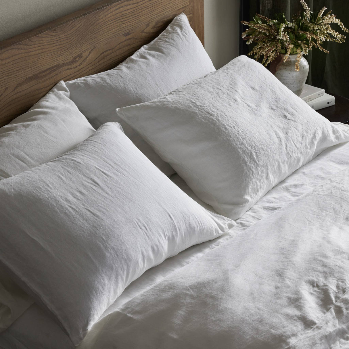 Sable Pillowcase, Set Of 2 in Sable White from Four Hands - Luna Furniture