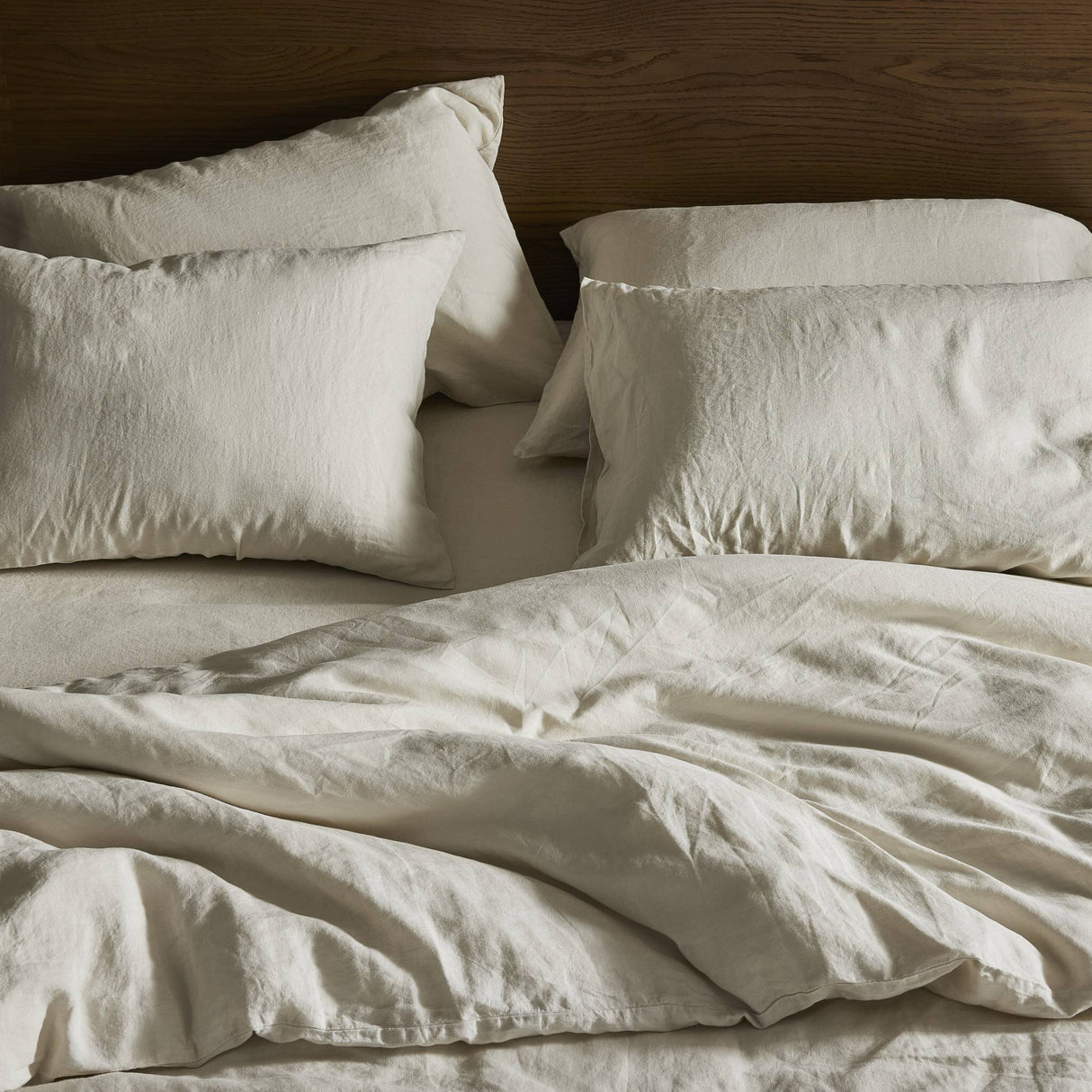 Sable Pillowcase, Set Of 2 in Sable White Sand from Four Hands - Luna Furniture