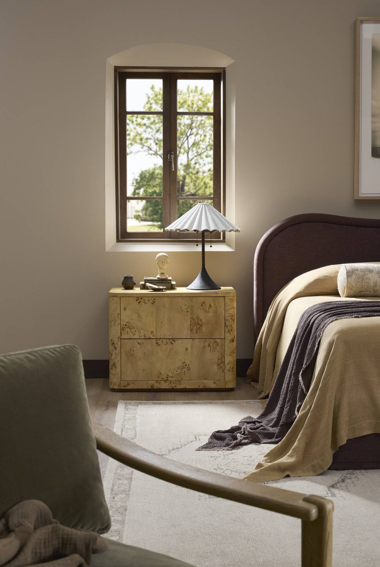 Fiorella Table Lamp in Black Wrought Iron from Four Hands - Luna Furniture