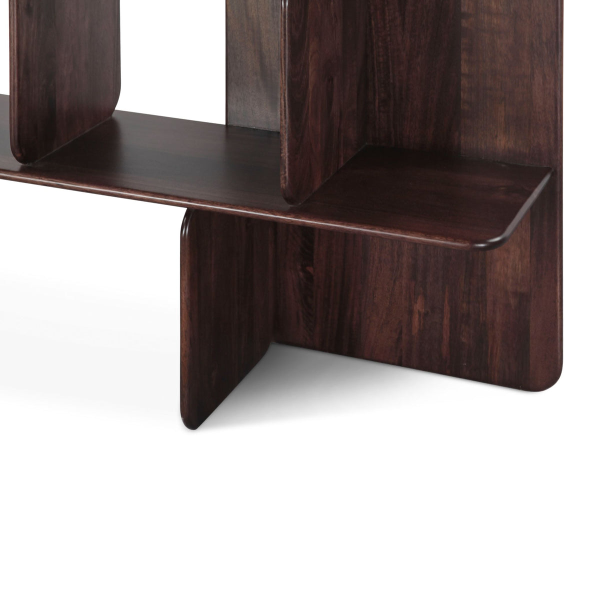 Hunter 48" Bookshelves in Dark Sienna from Home Trends & Design - Luna Furniture