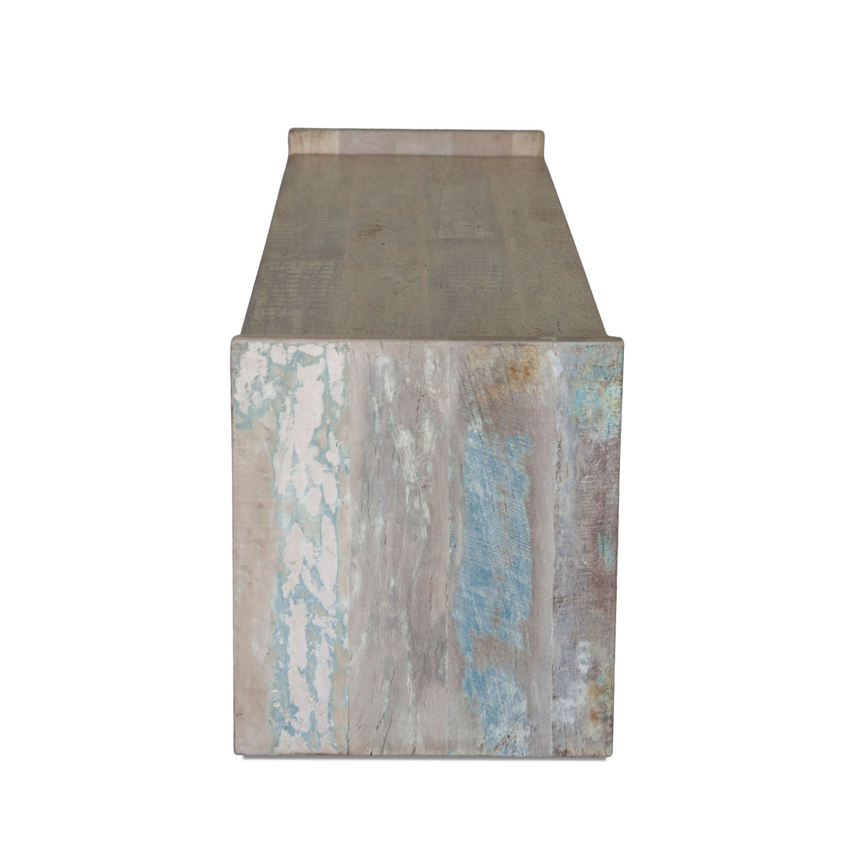 Ibizia 60" Storage Bench in Vintage Teal Reclaimed Wood from Home Trends & Design - Luna Furniture