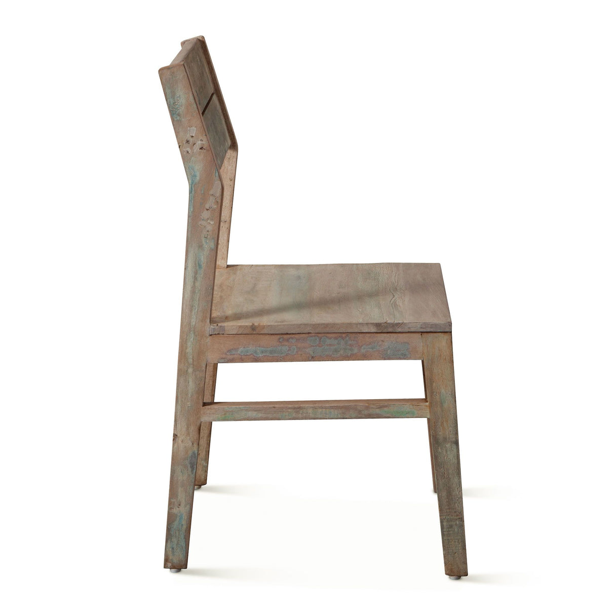Ibiza 17" Dining Chair in Vintage Teal Reclaimed Wood, Set of 2 from Home Trends & Design - Luna Furniture