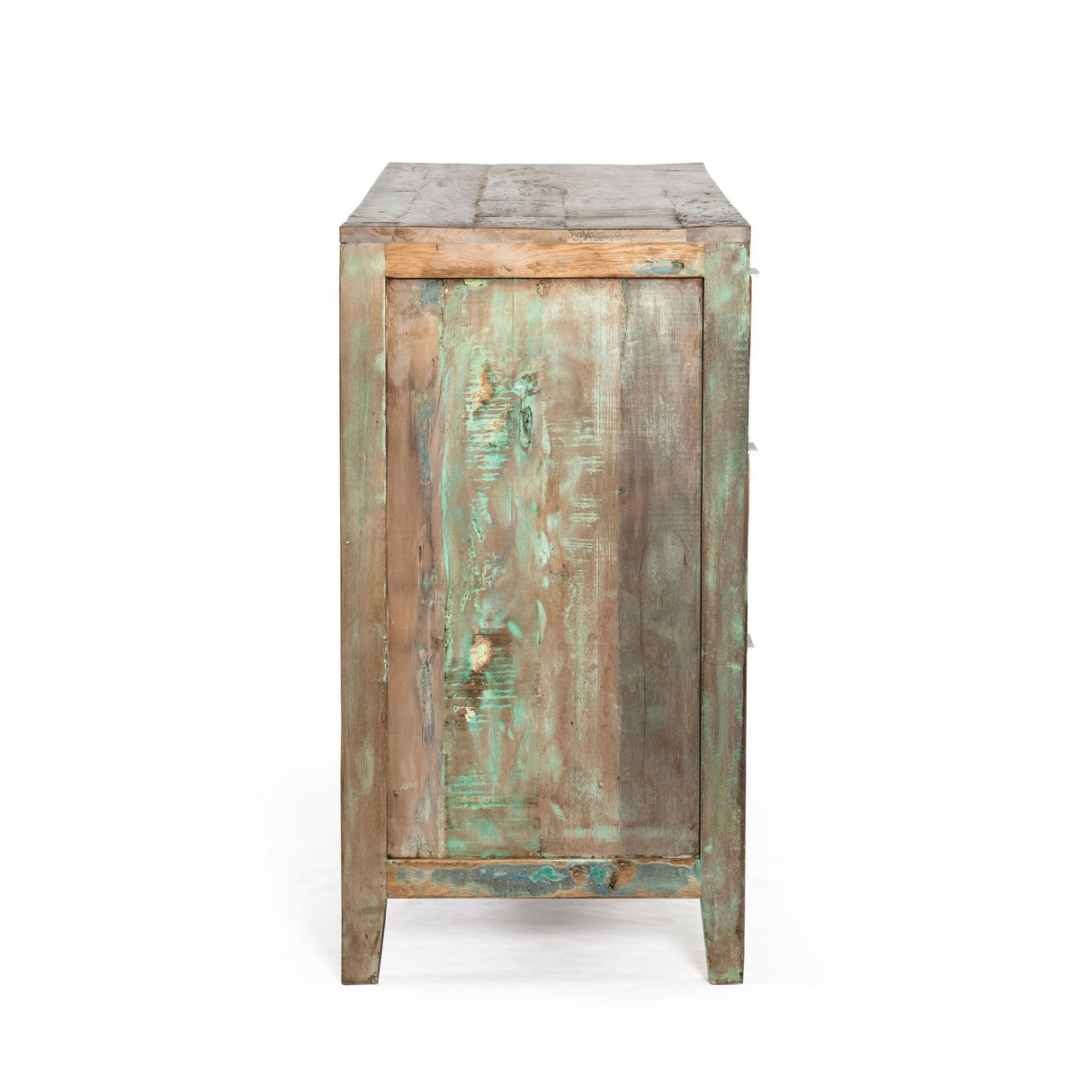 Ibiza 57" Dresser in Vintage Teal Reclaimed Wood from Home Trends & Design - Luna Furniture